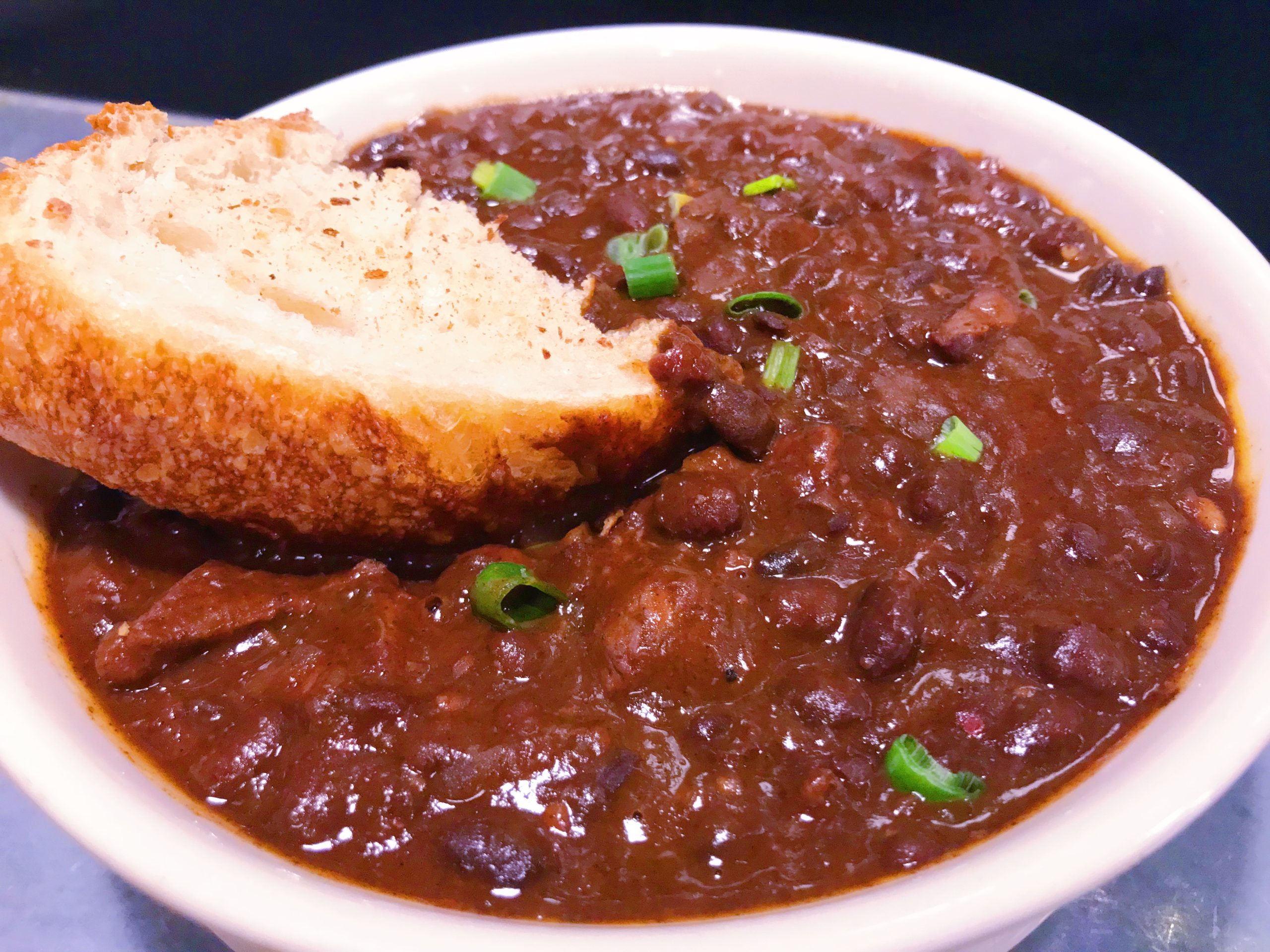 Ancho Beef Chuck Chili at the Roadhouse