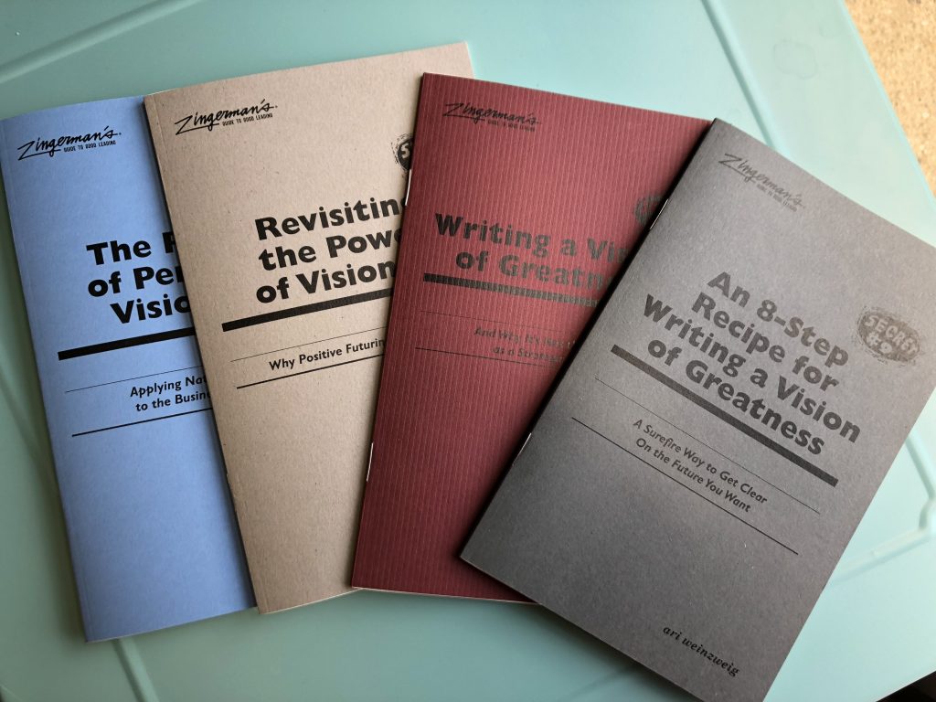 An Arrangement of Ari Aweinzweig's secret pamphlets.