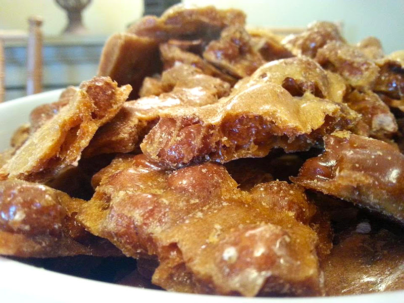Peanut brittle from Zingerman's Candy Manufactory.