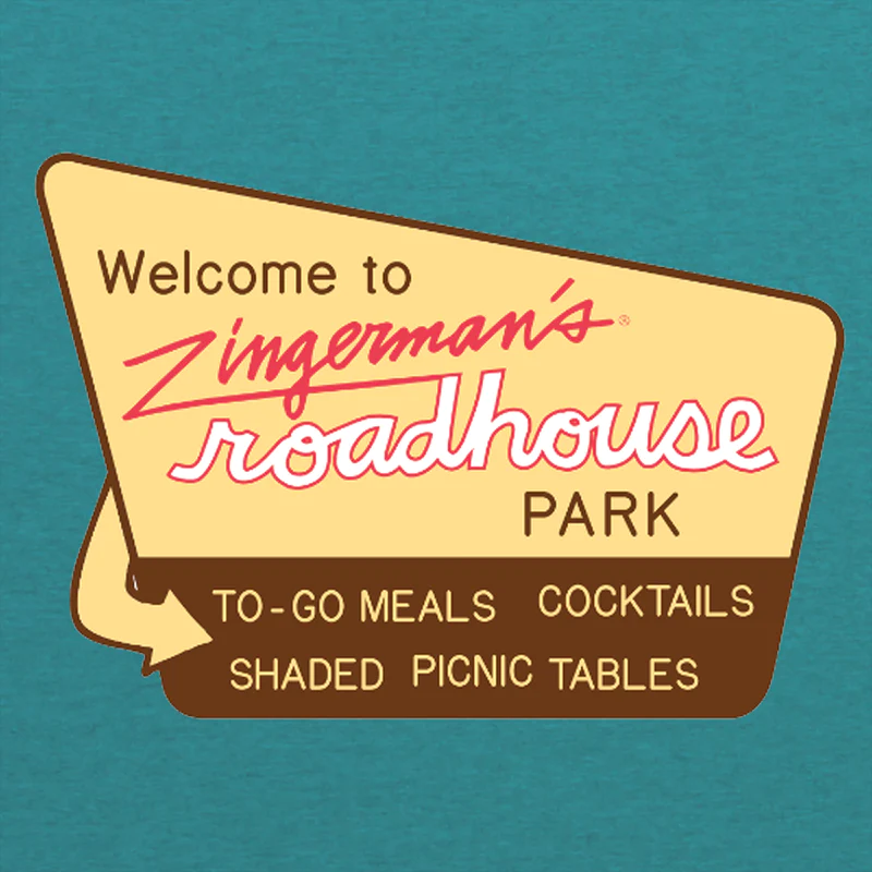 A national park sign illustration saying 