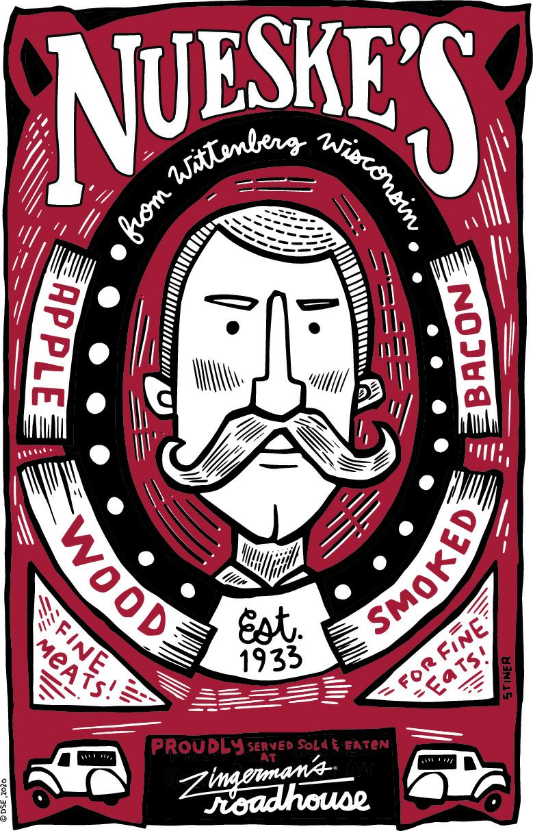 Nueske's poster for Zingerman's Roadhouse